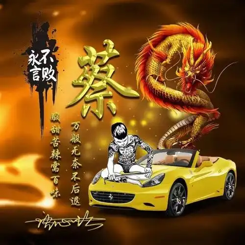 好看独特的姓氏头像,带有自己名字签名的专属头像来了