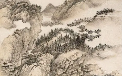 清代著名画家,被称为"清初画圣".与 王鉴, 王时敏