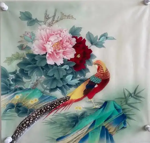 徐迎迎斗方工笔