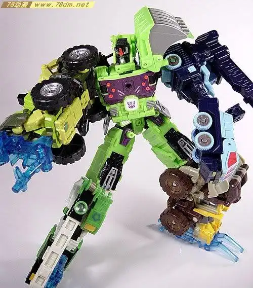 变形金刚energon超能量争夺战玩具 constructicon maximus 大力神