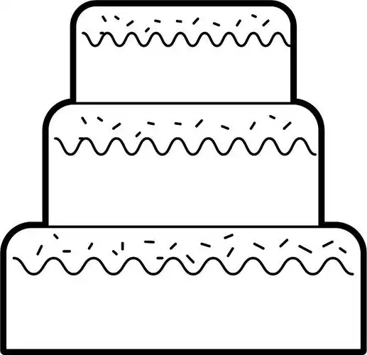 甜的巧克力蛋糕