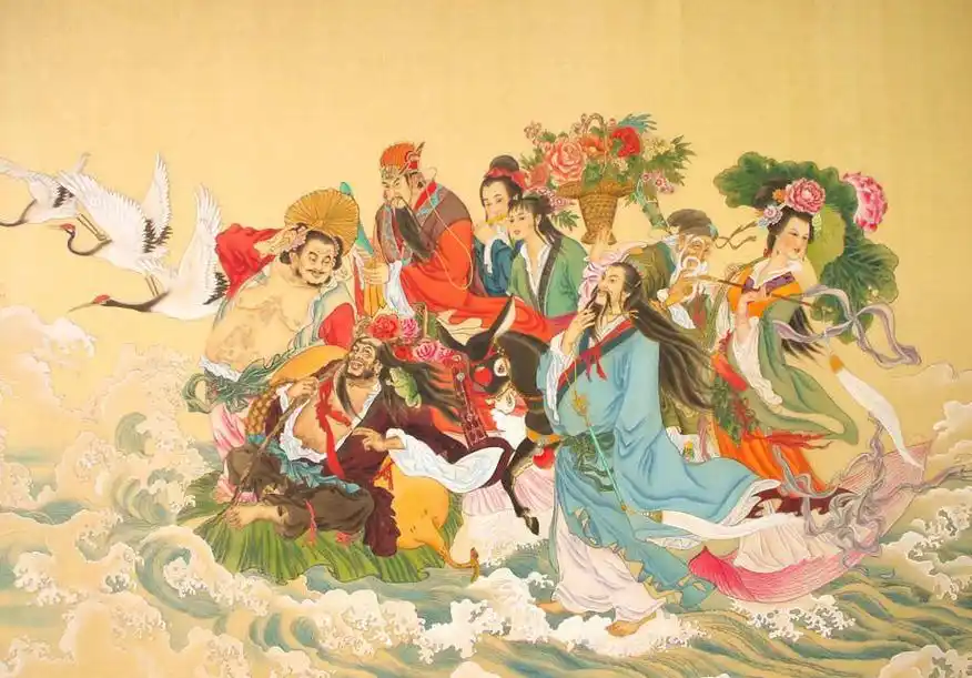 八仙过海中八个神仙各拿什么武器 ?八仙过海中八个神仙各使用的武器是