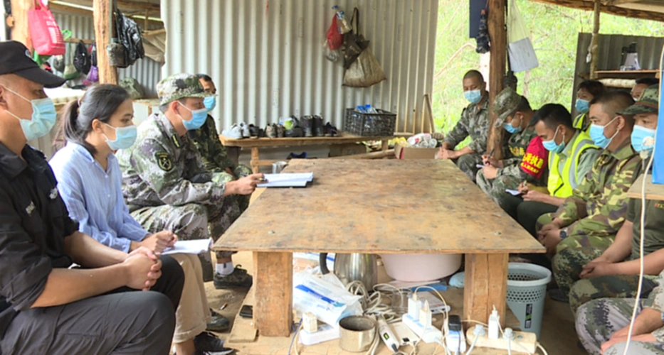 强边固防守边人李安坤坚守防控一线的外乡人