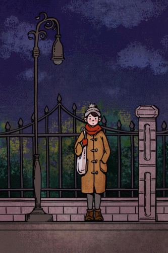 《一点点悲伤》动态插画