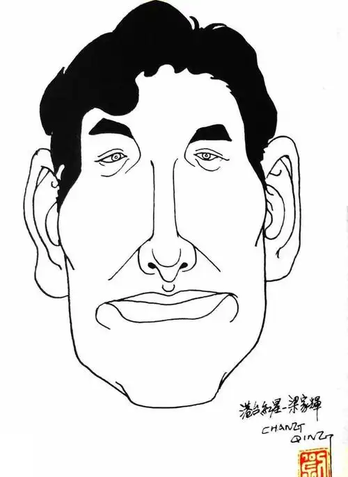 刘长青《名人肖像漫画4》欣赏_网易订阅