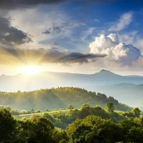 青山绿水风景头像 绿色山水风景头像图片(6张)_微信头像_呆呆头像网