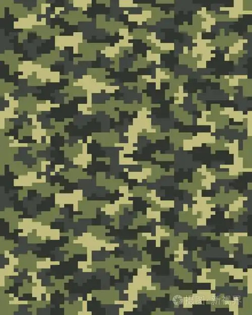 数码绿色迷彩