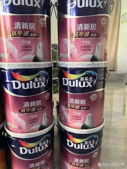 多乐士清新居竹炭抗甲醛净味5合一墙面漆