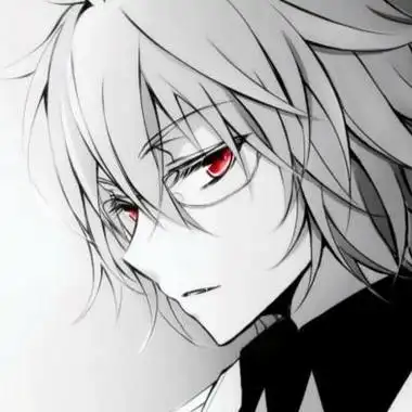 白发红瞳动漫男生头像 动漫头像图片大全 -【爱个性】