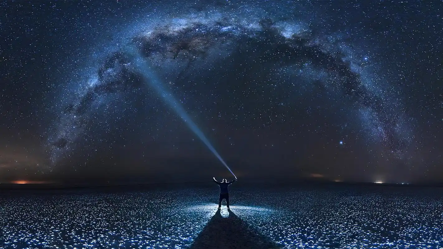 唯美星空电脑高清桌面壁纸图片