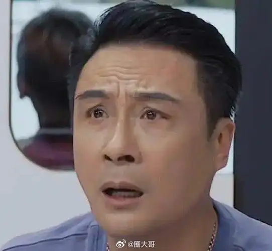 吴镇宇自从上了无限超越班额头眉毛就没舒展过|吴镇宇|表情包_新浪