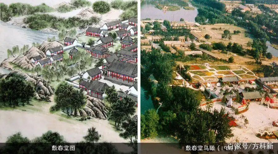 圆明园今昔对比照:在历史的长河中,拥有是暂时的,失去是永恒的