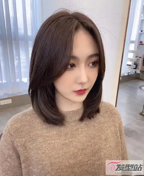 2021新款直发锁骨发推荐甜美减龄百搭不挑人