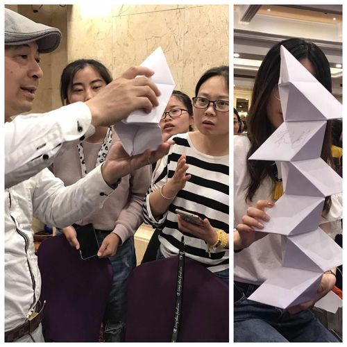 常文武老师《叠罗汉》通过动手来培养自信在玩儿中学在折纸中体悟