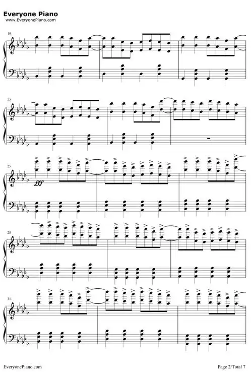 horizon钢琴谱janji