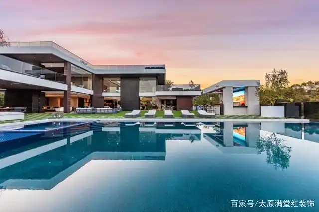 洛杉矶顶级豪宅,造价高昂,这装修你能接受吗