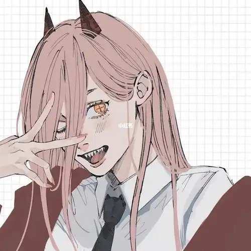 一组超帅的「电锯人」头像