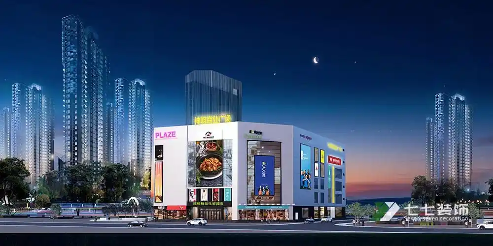 一层效果图花都神明商业广场二层效果图花都神明商业广场三层效果图