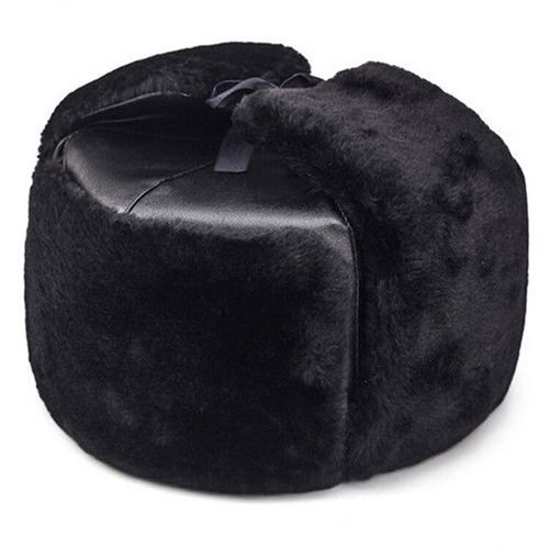 橦舟渡狗皮帽子东北俄罗斯貂皮帽子雷峰帽男士仿俄罗斯水貂皮帽水獭帽