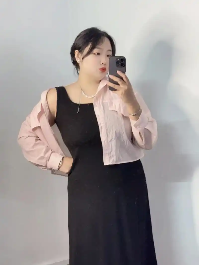 这个吊带裙是本年度最满意的了!胖胖女生真 - 抖音