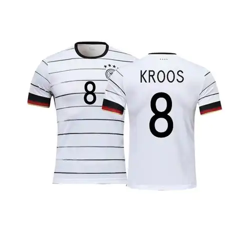 2021德国欧洲杯足球服8号克罗斯成人单上衣国家队球服德国战车