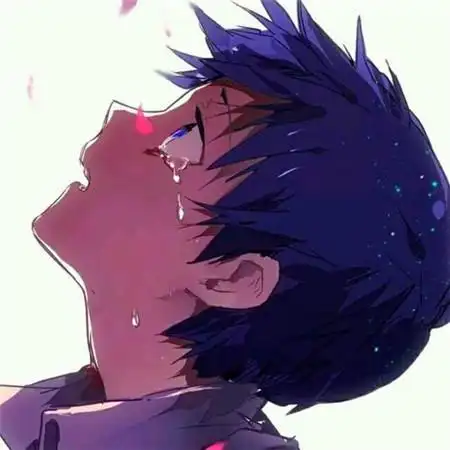 伤感流泪男头图片 在夜里哭得撕心裂肺的男孩哭完记得成熟