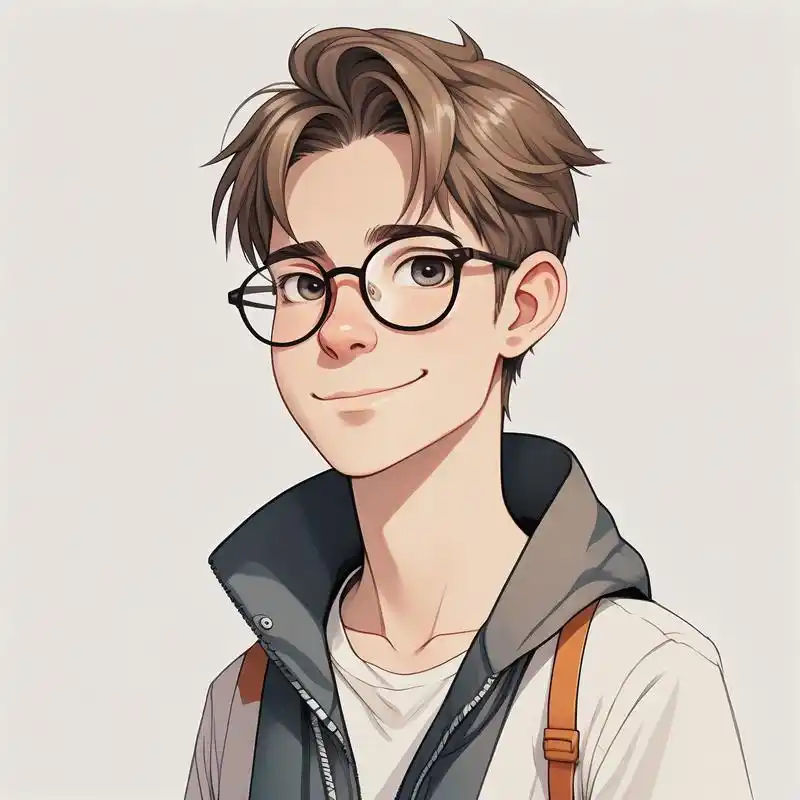 97卡通眼镜男头像精选