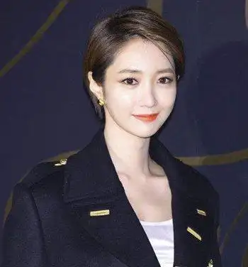 圆脸女孩子剪高俊熙短发图片,女明星图片,发型图片