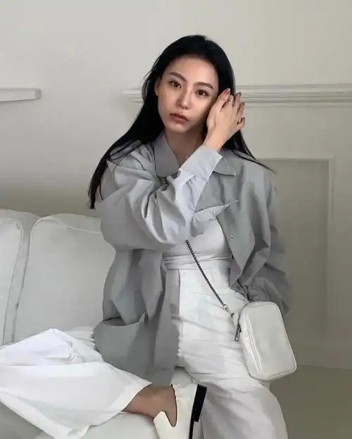 学习中性风穿搭酷飒女王就是你女人帅起来连男人都自愧不如