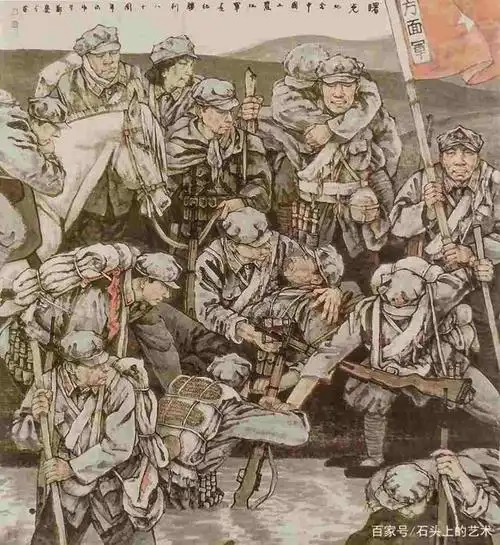 长征精神催生书画艺术升华|长征主题的水墨艺术