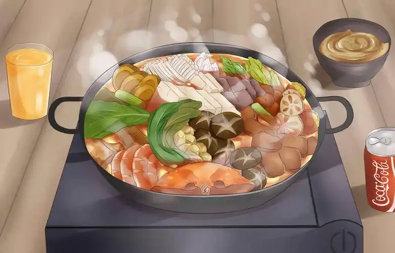 火锅|插画|插画习作|豆芽不叫菜 - 原创作品 - 站酷 (zcool)