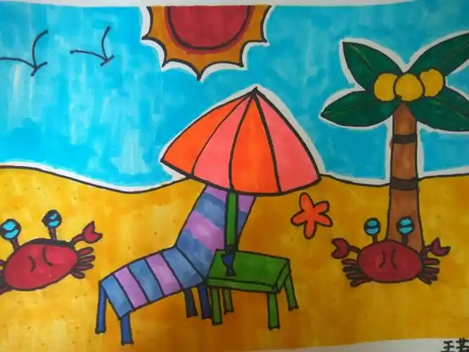 暑假里我最想去的地方当然就是海边啰!