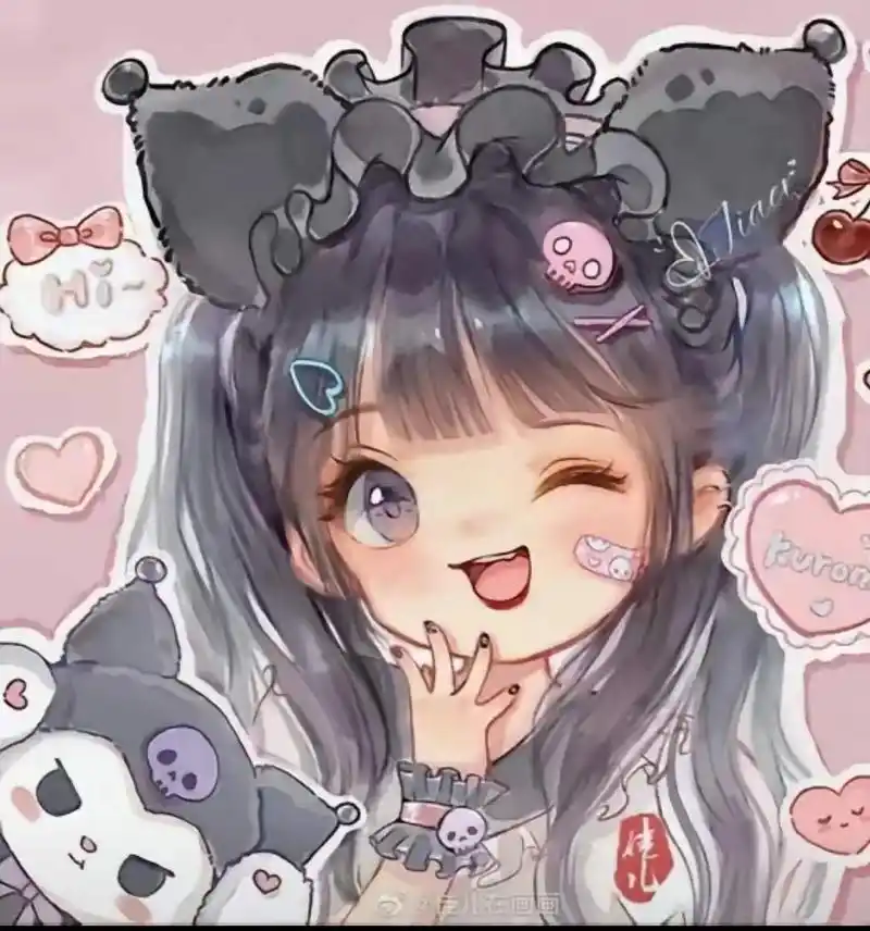 姐妹头像换起来啊 #可爱头像女卡通呆萌 #神仙闺蜜头像 # - 抖音