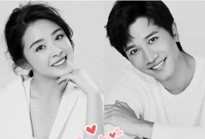 张含韵,彭冠英,曾经在拍摄mv的时候就是一对,而且看着这相互之间的小