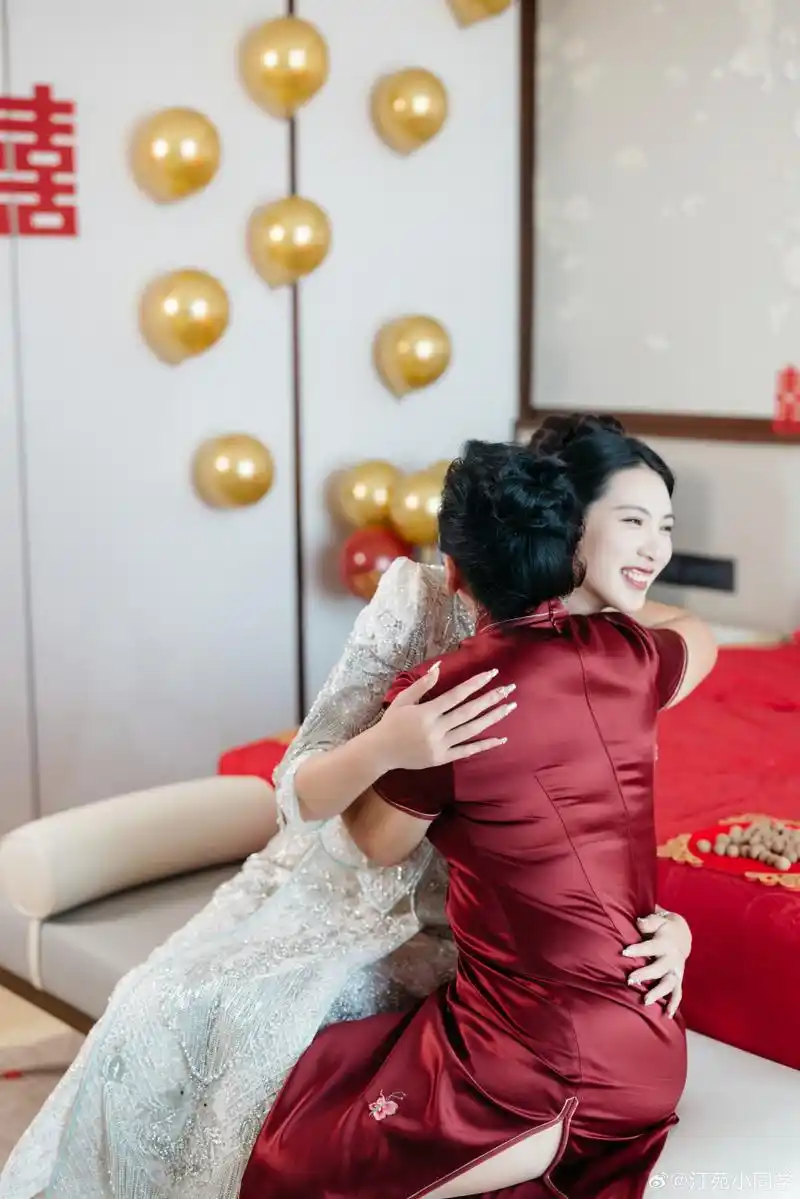 赵帅郑姝音婚礼#两人在2016年里约奥运会上双双夺冠,今年6月两人官宣