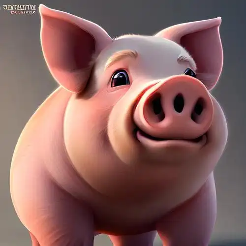 可爱小猪图片卡通头像