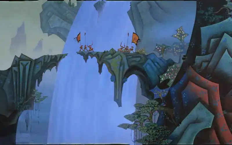 大闹天宫经典卡通场景