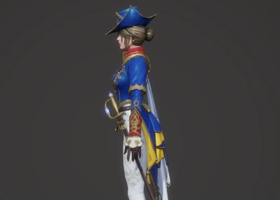 次世代 pbr 中世纪 皇家女护卫 女剑士 宫廷剑士 卫兵 女护卫 西洋