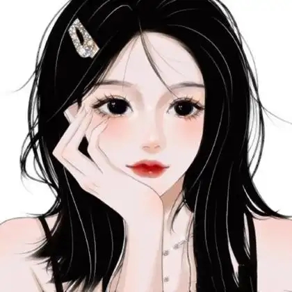 手绘美女图片头像气质