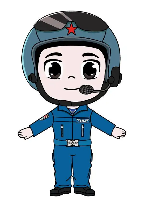 帅气又可爱海军飞行员表情包上线啦