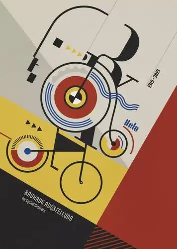 他设计了以小写字母为中心的「无装饰线字体系列」,成为包豪斯字体的