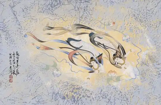 黄有为的壁画艺术鉴赏:艺取敦煌