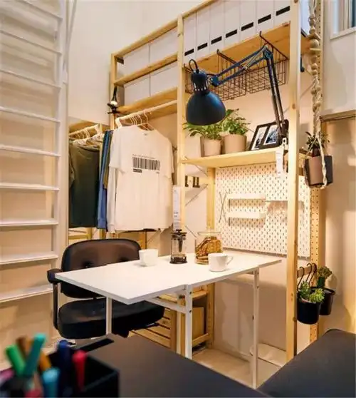日本宜家搞出个10㎡蜗居:空间虽然只有巴掌大,却半平米也没浪费