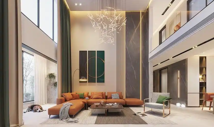 现代意式别墅表现