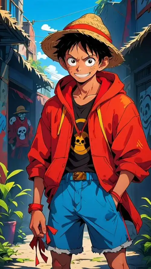 当动漫角色穿上卫衣