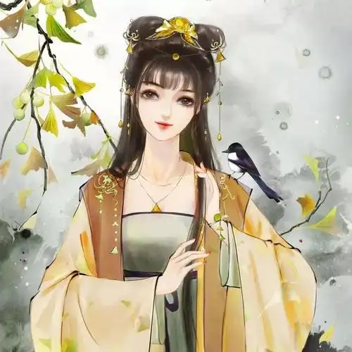 古风动漫女生头像玉容寂寞泪阑干梨花一枝春带雨