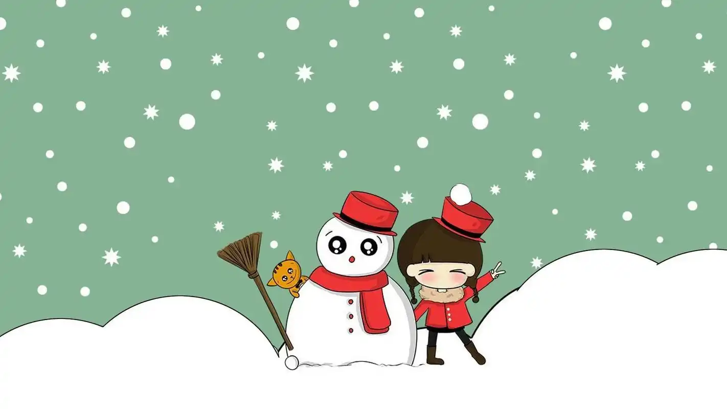 动漫小女孩小希卡通图片桌面壁纸