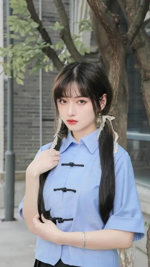 民国可爱少女清纯迷人写真