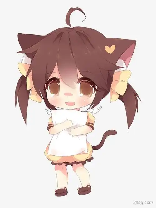 标签:抱枕q版卡通猫耳朵女孩q版卡通女孩卡通动漫少女女孩可爱马尾