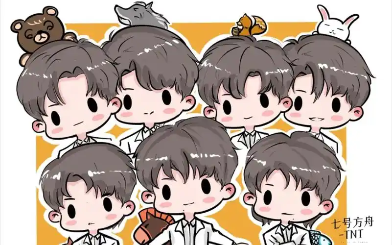 tnt时代少年团七夕头像爆米花赶快换上吧